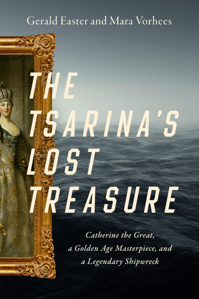 Shows the cover of the book The Tsarina's Lost Treasure